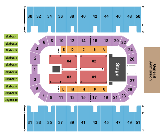 First Interstate Arena Bob Seger Seating Chart