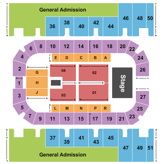 First Interstate Arena Bret Michaels Seating Chart