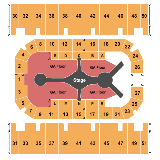 First Interstate Arena Carrie Underwood Seating Chart