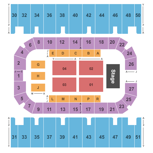 Metrapark Billings Seating Chart