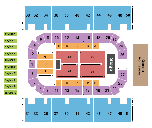 Family Arena Seating Chart Jeff Dunham