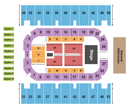 First Interstate Arena Kelly Clarkson Seating Chart