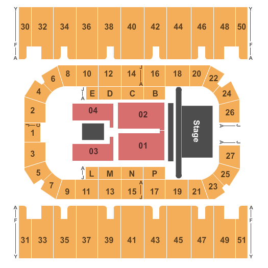 First Interstate Arena Motley Crue Seating Chart