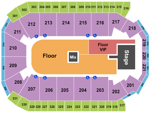 Rio Rancho Events Center Cody Johnson Seating Chart