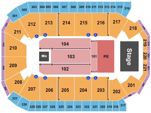 Rio Rancho Events Center Seating Chart