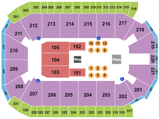 Rio Rancho Events Center Tickets Seating Chart ETC