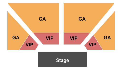 Rising Star Casino General Admission Seating Chart