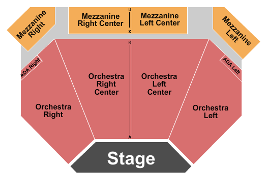 River Rock Casino Resort Endstage Seating Chart