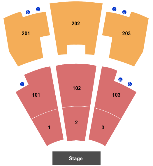 Paradise Cove At River Spirit seating chart event tickets center