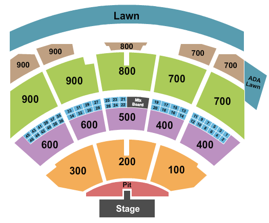 Riverbend Music Center seating chart event tickets center