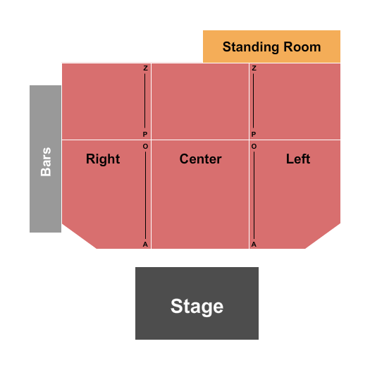 Rivers Casino Portsmouth Event Center Endstage Seating Chart