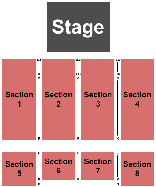 Rivers Casino & Resort - Schenectady Endstage 2 Seating Chart