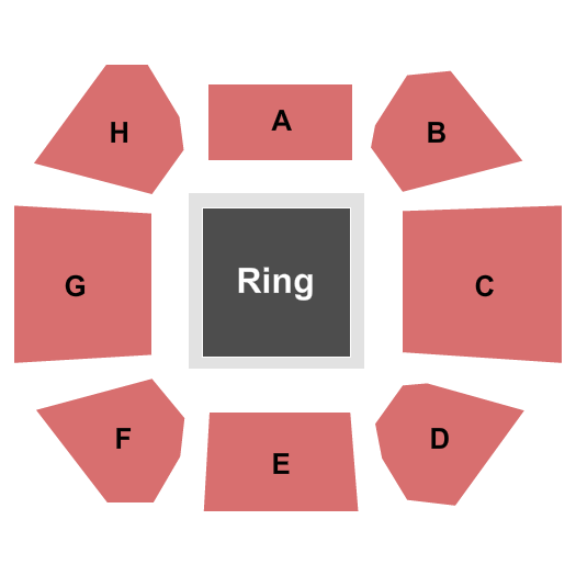 Rivers Run Event Center At Angel of The Winds Arena Wrestling Seating Chart