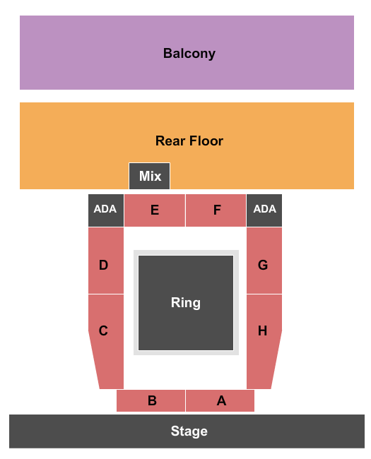 Riverside Municipal Auditorium Wrestling Seating Chart