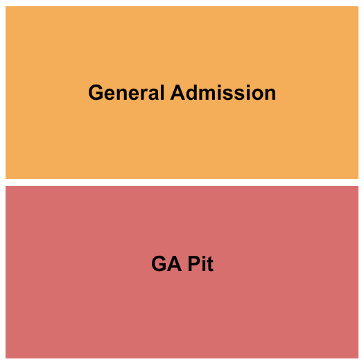 seating chart for Riverside Theater - WI - GA/GA Pit - eventticketscenter.com