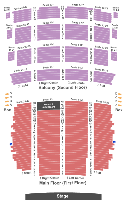 Seating Chart For Riverside Theatre Milwaukee Wi