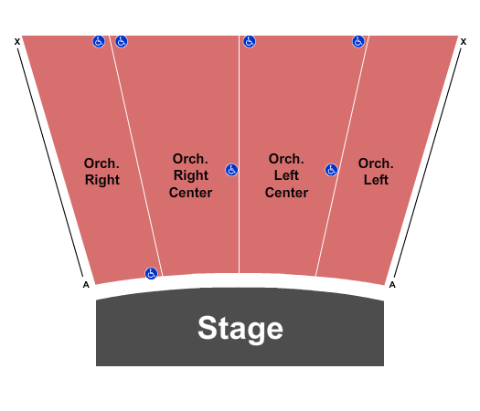 Riverwalk Center Endstage 3 Seating Chart