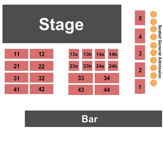Roasting Room Lounge & Listening Room Roasting Room Lounge & Listening Room Seating Chart