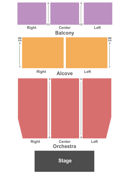 Robert E Lee Auditorium Seating Chart