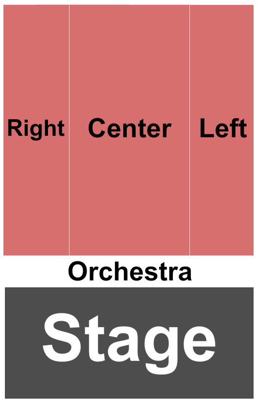 Robert Gill Theatre End Stage Seating Chart
