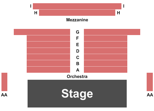 Robert Shackleton Playhouse Next Event Seating Chart