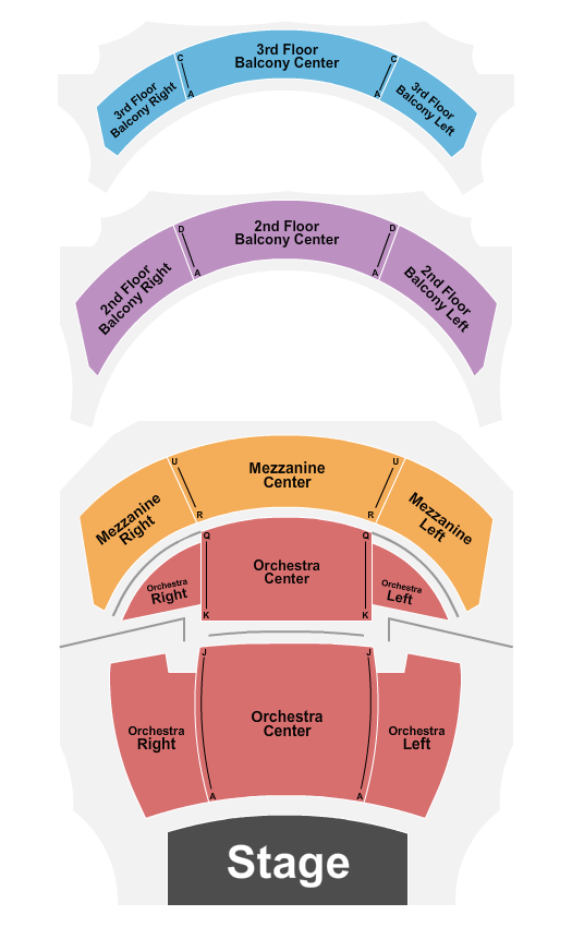 Rochester Institute of Technology Performing Arts Center venue and seating information