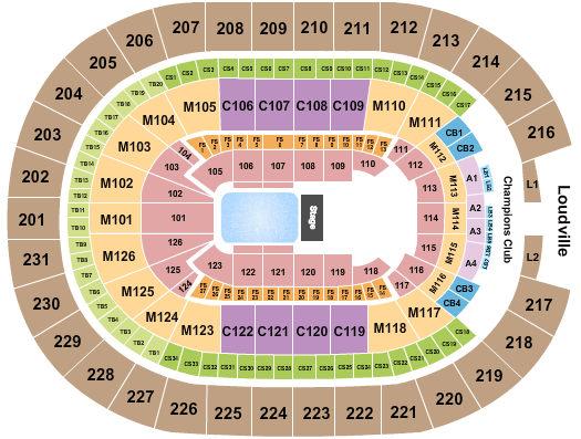 Rocket Mortgage FieldHouse Cirque Crystal Seating Chart