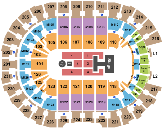 Rocket Mortgage FieldHouse Disney - Descendants Seating Chart