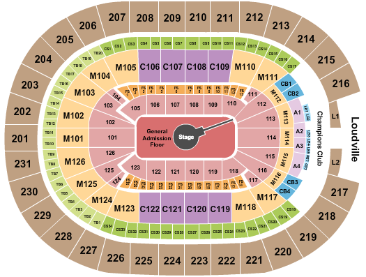 Rocket Mortgage FieldHouse Foo Fighters Seating Chart