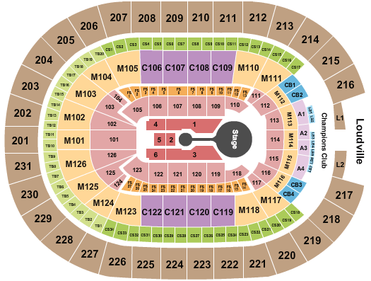 Rocket Mortgage FieldHouse Michael Buble Seating Chart