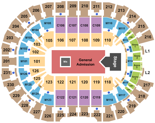 Rocket Mortgage FieldHouse Suicideboys Seating Chart