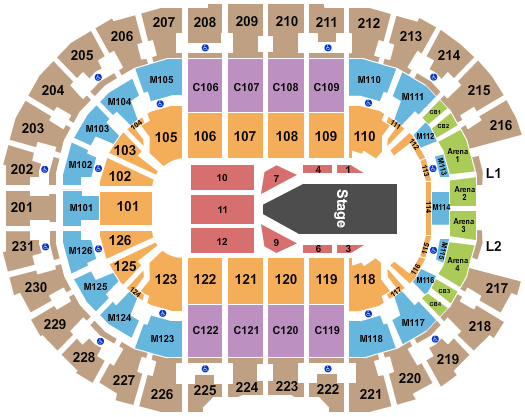 Rocket Mortgage FieldHouse The Weeknd Seating Chart
