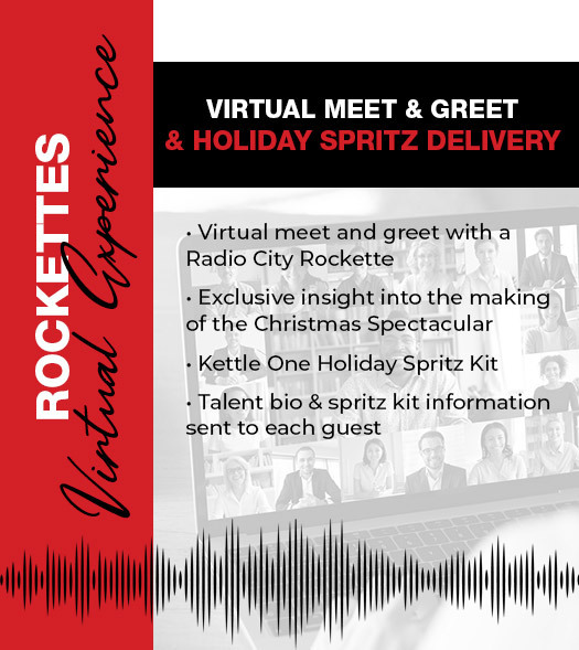 Virtual Experiences Zone Virtual Rockettes Seating Chart