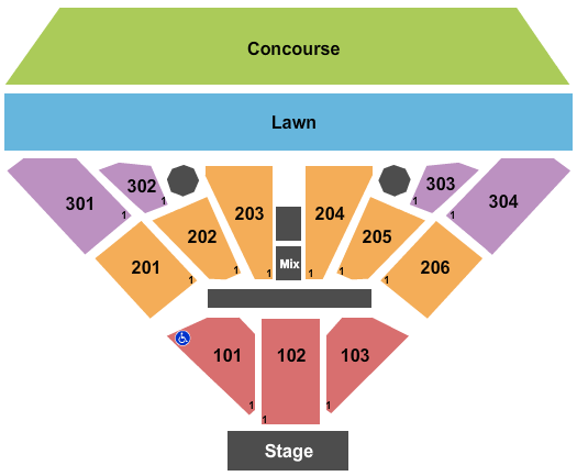 Maine Savings Pavilion At Rock Row Alice Cooper Seating Chart