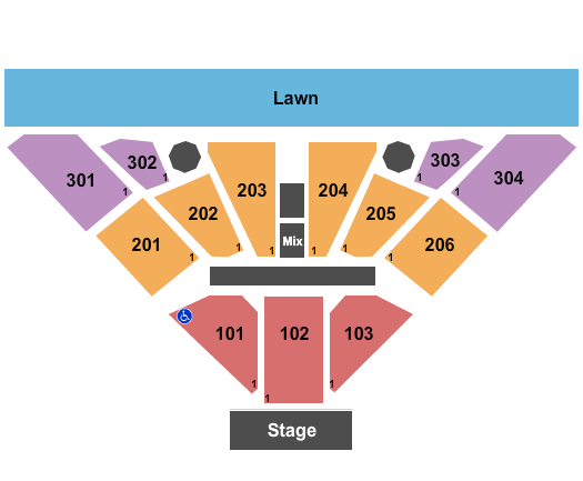 Maine Savings Pavilion At Rock Row Brothers Osborne Seating Chart