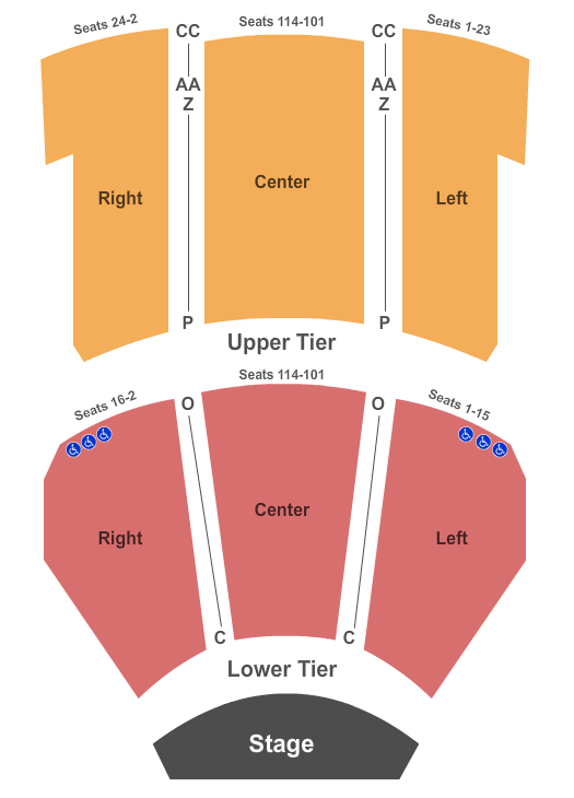 Rockwell Hall Seating Chart