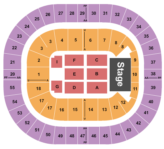 Rod Laver Arena Fleetwood Mac Seating Chart