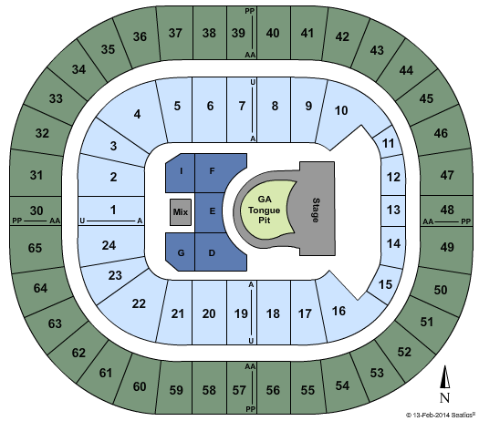 Rod Laver Arena Rolling Stones Seating Chart