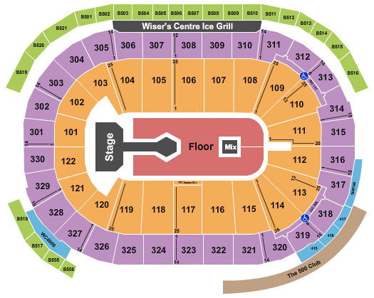 Rogers Arena Don Toliver Seating Chart