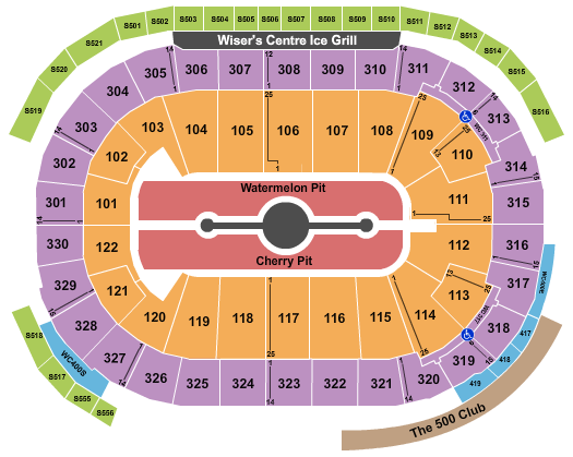 Rogers Arena Harry Styles Seating Chart