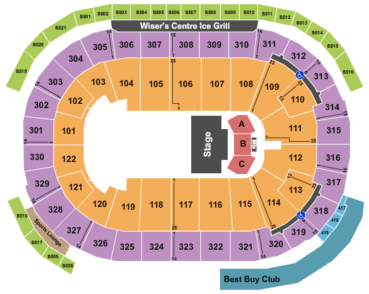 Rogers Arena Paw Patrol Live Seating Chart