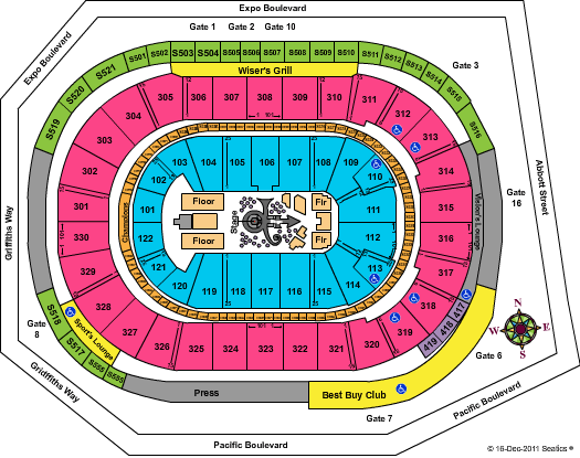 Rogers Arena Prince Seating Chart