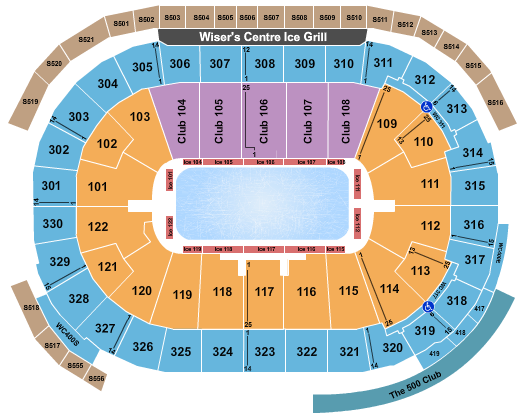 Rogers Arena Stars On Ice 2 Seating Chart