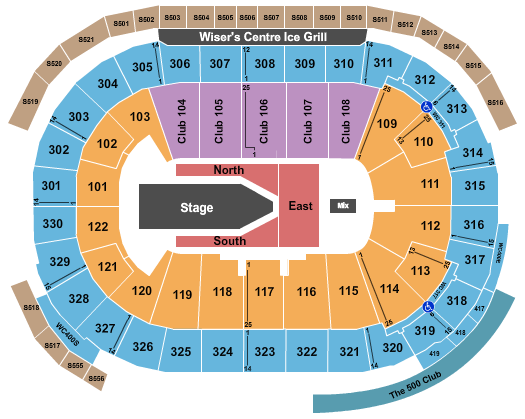 Rogers Arena The Weeknd Seating Chart