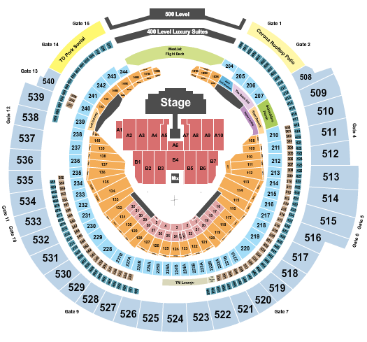 Rogers Centre Diljit Dosanjh Seating Chart