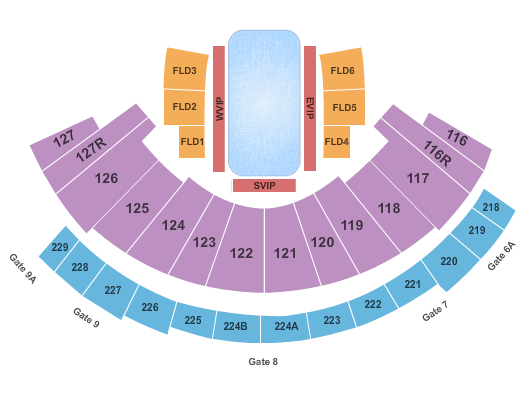 Rogers Centre Disney on Ice Seating Chart
