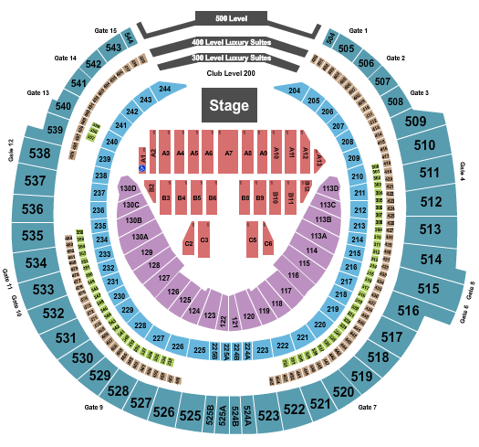 Rogers Centre Ed Sheeran Seating Chart