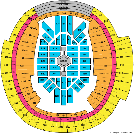 Rogers Centre Jonas Brothers Seating Chart
