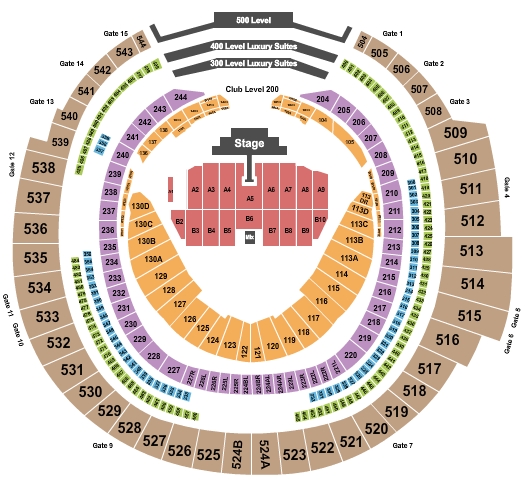 Rogers Centre Jonas Brothers 2 Seating Chart