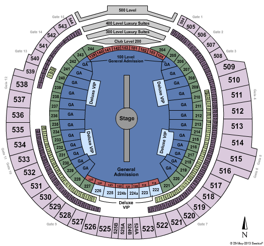 Rogers Centre Sensation Seating Chart